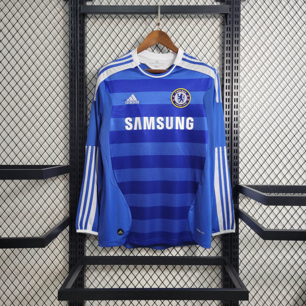 Camisola Retro Chelsea FC Principal 11/12 Manga Comprida