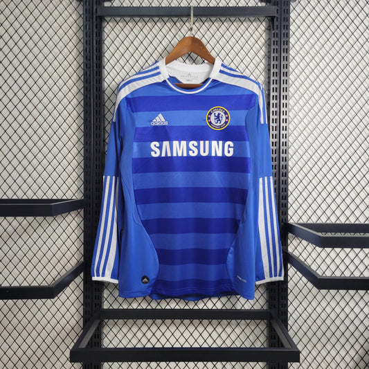 Camisola Retro Chelsea FC Principal 11/12 Manga Comprida