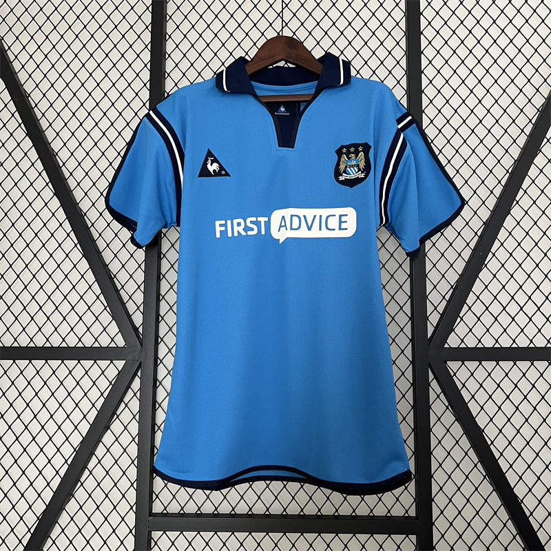 Camisola Retro Manchester City F.C. Principal 02/03