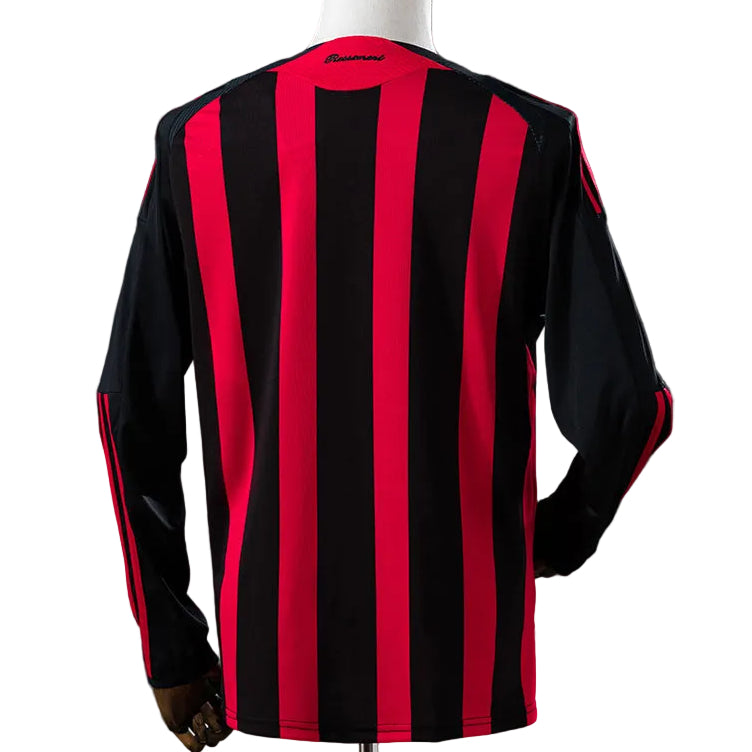 Camisola Retro AC Milan Principal 08/09 Manga Comprida
