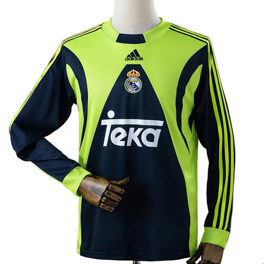 Camisola Retro Real Madrid CF Guarda-Redes 99/00 Manga Comprida
