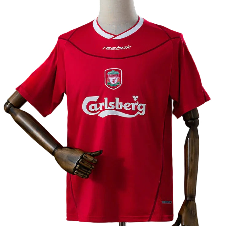 Camisola Retro Liverpool FC Principal 02/04