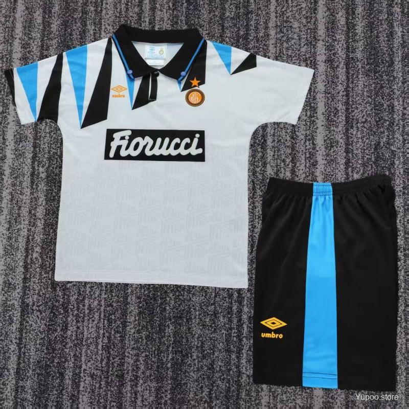 Equipamento Criança Retro Inter de Milão Alternativo 93/94