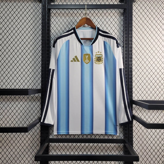Camisola Argentina Principal 2026 Manga Comprida