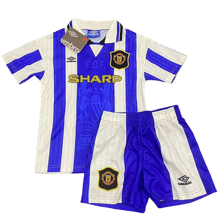 Equipamento Criança Retro Manchester United FC Alternativo 94/96