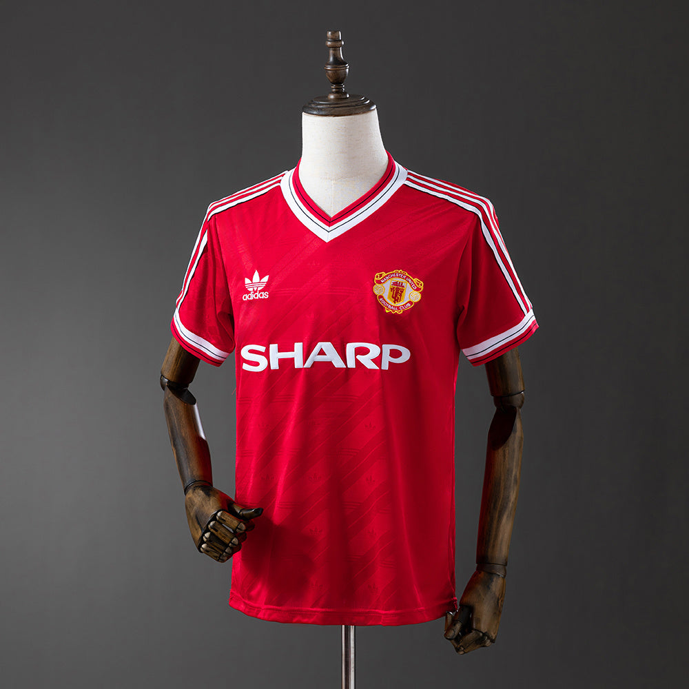 Camisola Retro Manchester United F.C. Principal 86/88