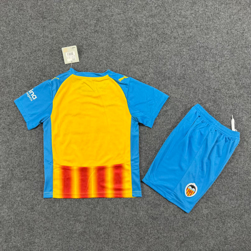 Equipamento Criança Valência Terceiro 2025/26