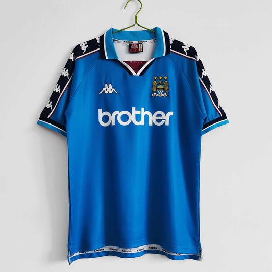 Camisola Retro Manchester City Principal 1997/98