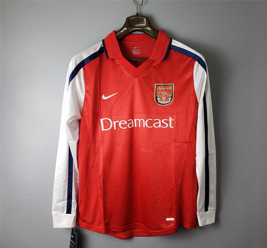 Camisola Retro Arsenal F.C. Principal 00/01 Manga Comprida