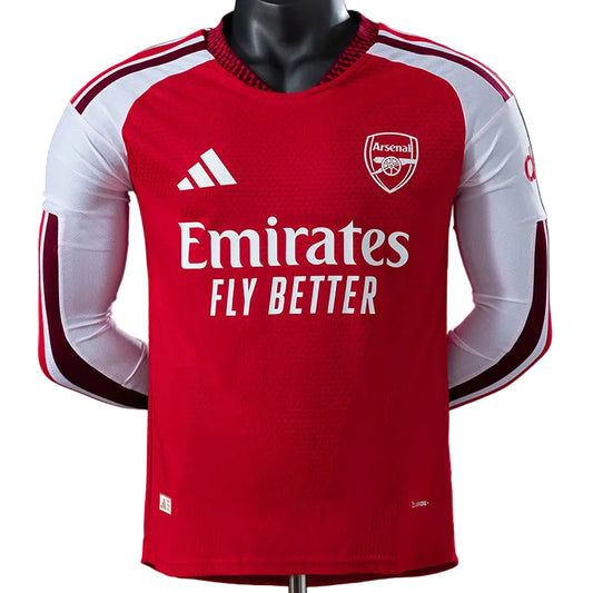 Camisola Arsenal F.C. Principal 26/27 Manga Comprida - Versão Jogador
