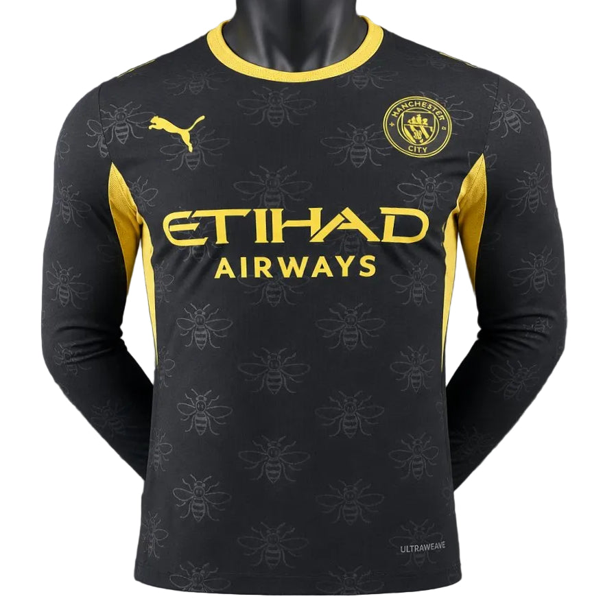 Camisola Manchester City FC Alternativa 26/27 Manga Comprida - Versão Jogador