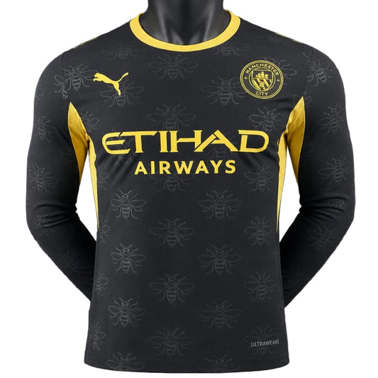 Camisola Manchester City FC Alternativa 26/27 Manga Comprida - Versão Jogador