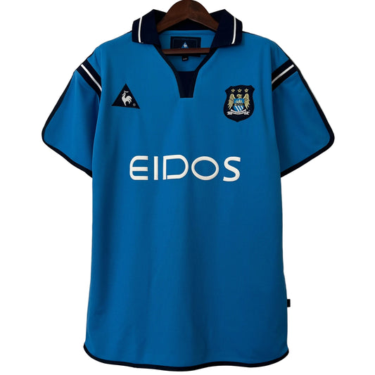 Camisola Retro Manchester City FC Principal 01/02