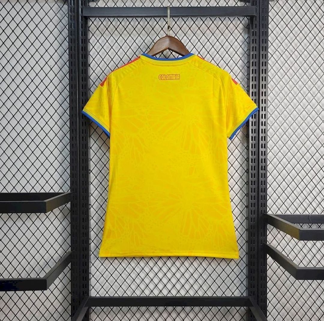 Camisola Principal Colômbia 2026 - Versão Feminina