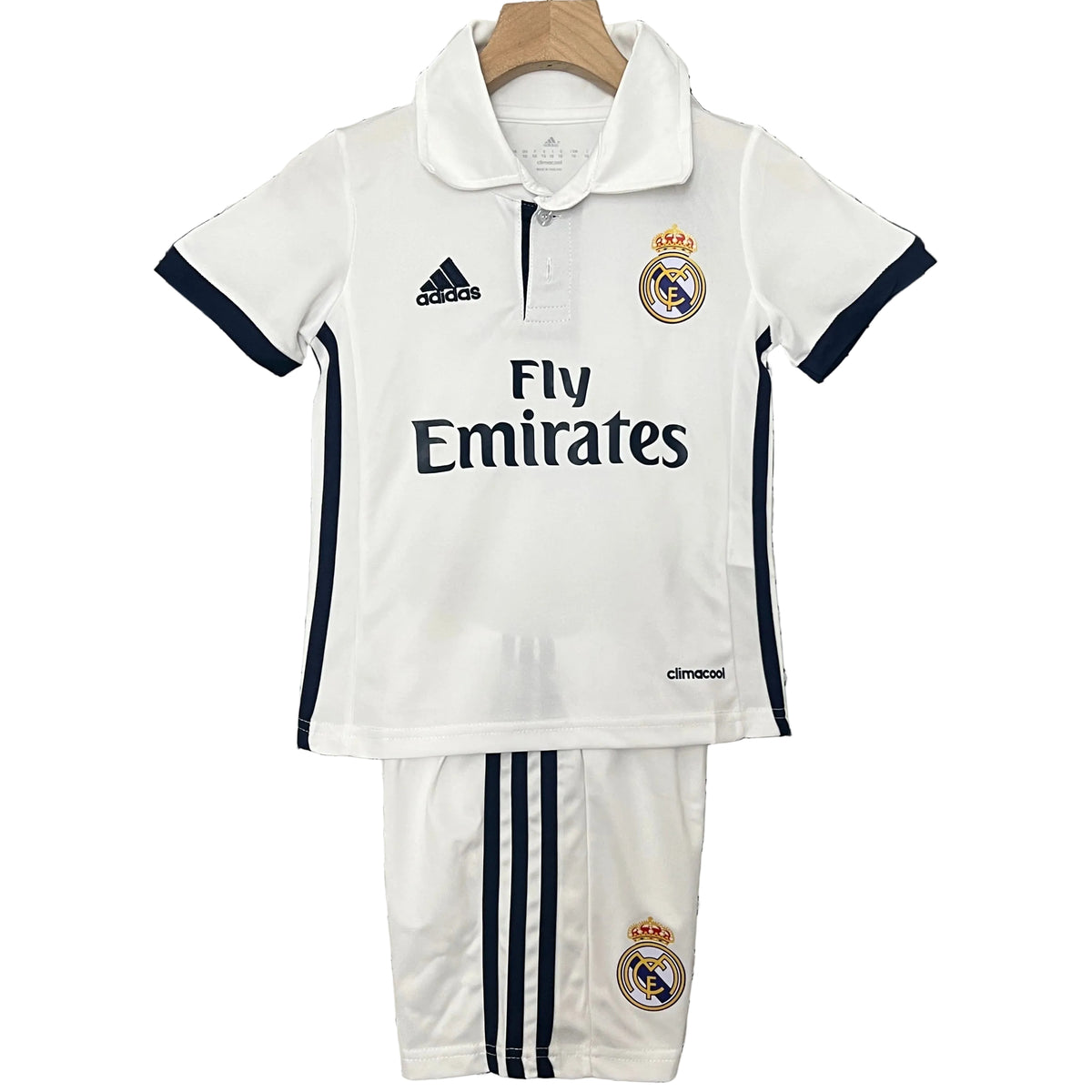 Equipamento Criança Retro Real Madrid CF Principal 16/17