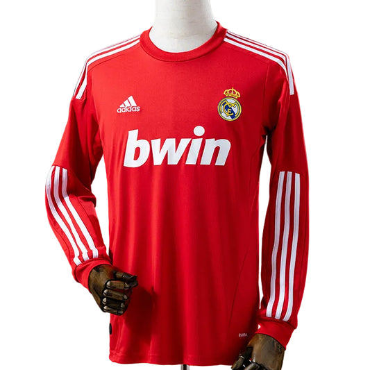 Camisola Retro Real Madrid CF Alternativa 11/12 Manga Comprida