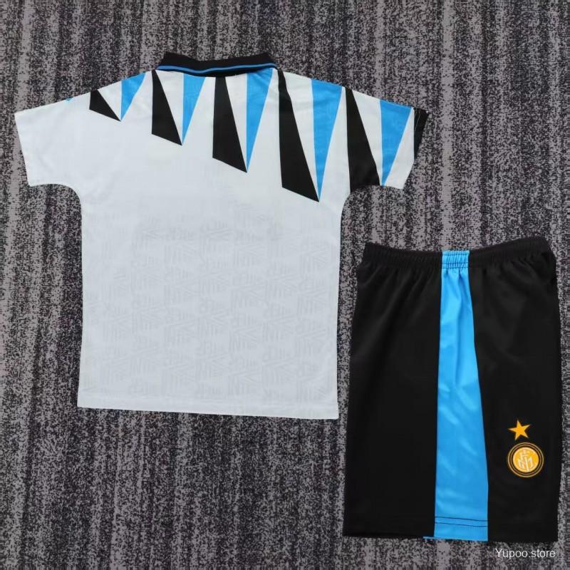 Equipamento Criança Retro Inter de Milão Alternativo 93/94