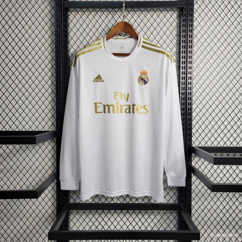 Retro Real Madrid Principal 2019/20 Manga Comprida
