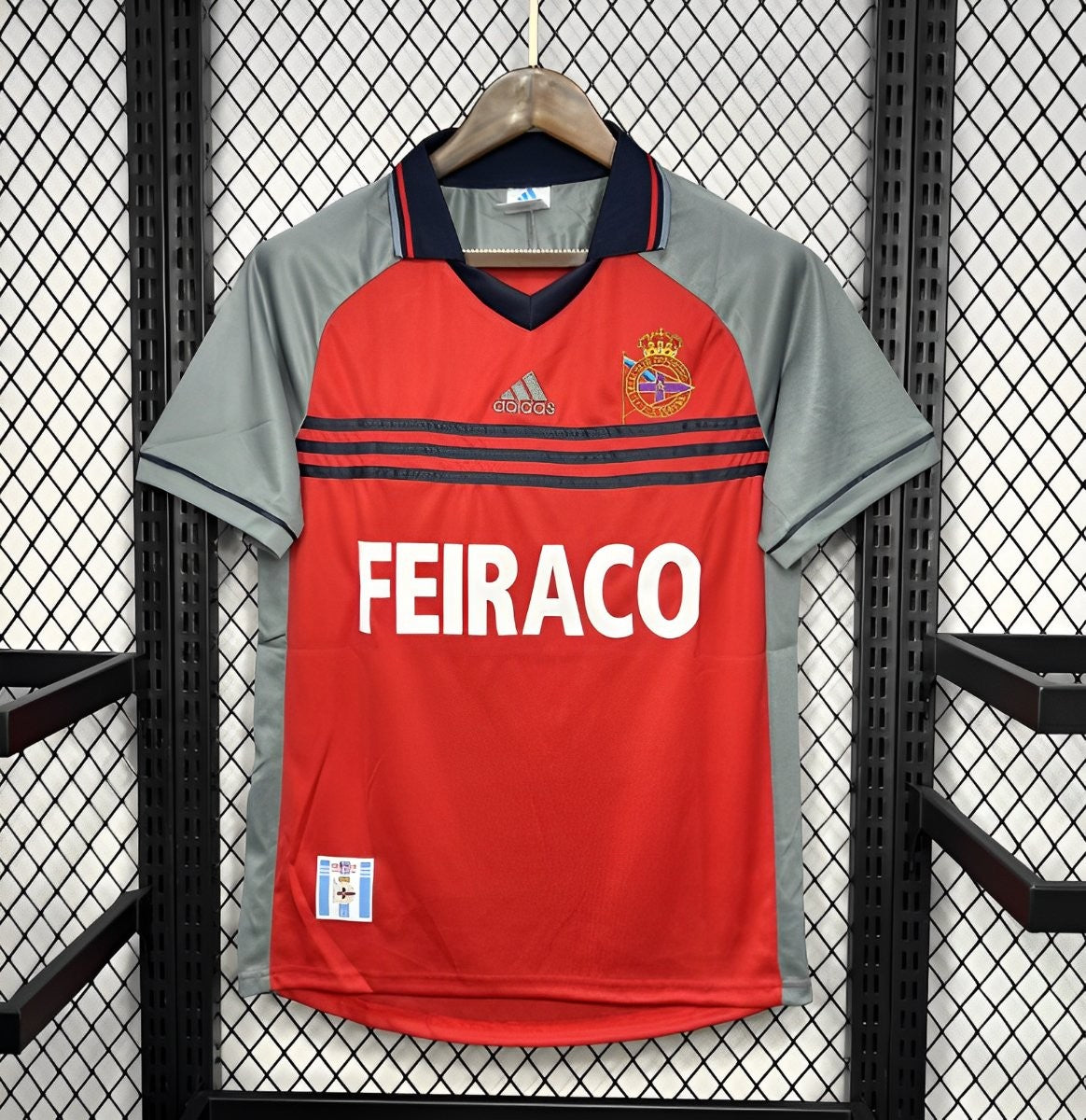 Camisola Retro Deportivo la Coruna Alternativa 98/99