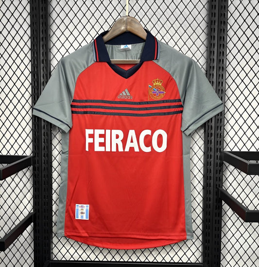 Camisola Retro Deportivo la Coruna Alternativa 98/99