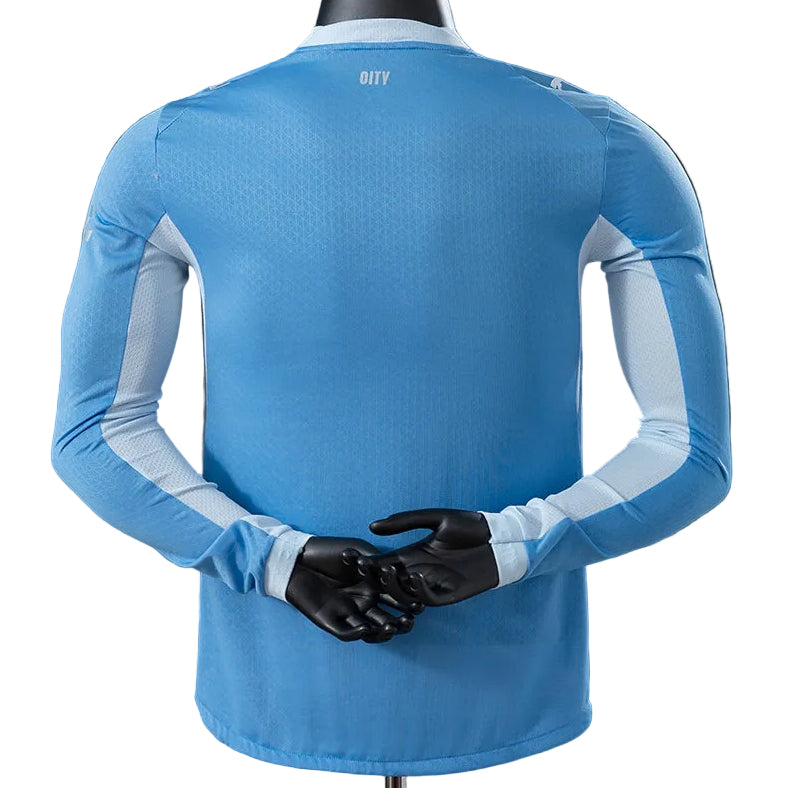 Camisola Manchester City FC Principal 26/27 Manga Comprida - Versão Jogador