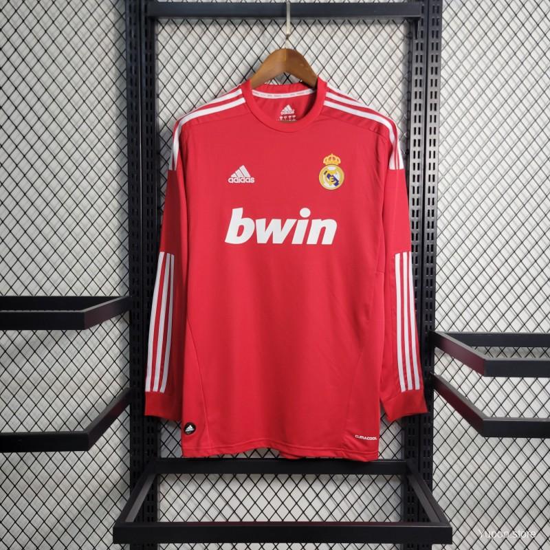 Retro Real Madrid Alternativa 2011/12 Manga Comprida