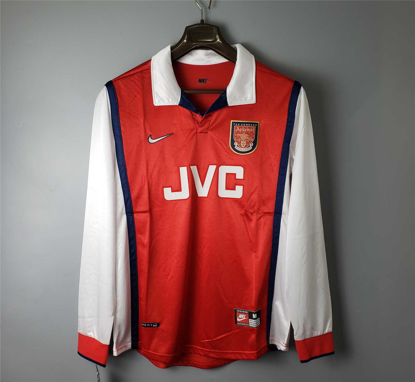 Camisola Retro Arsenal F.C. Principal 98/99 Manga Comprida