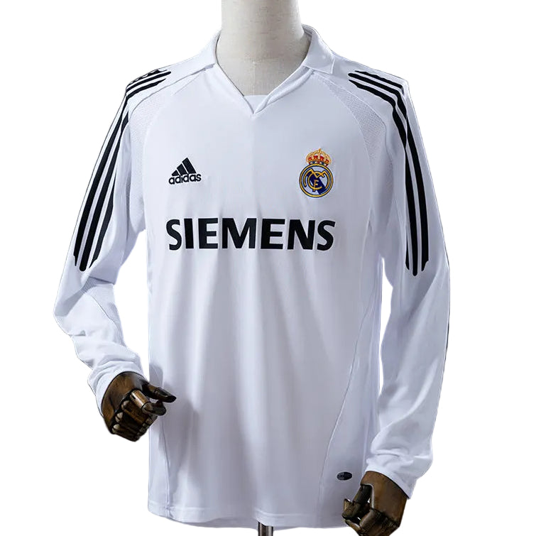 Camisola Retro Real Madrid Principal 05/06 Manga Comprida