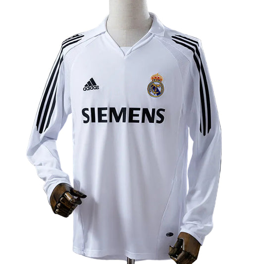 Camisola Retro Real Madrid Principal 05/06 Manga Comprida