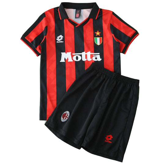 Equipamento Criança Retro AC Milan Principal 93/94