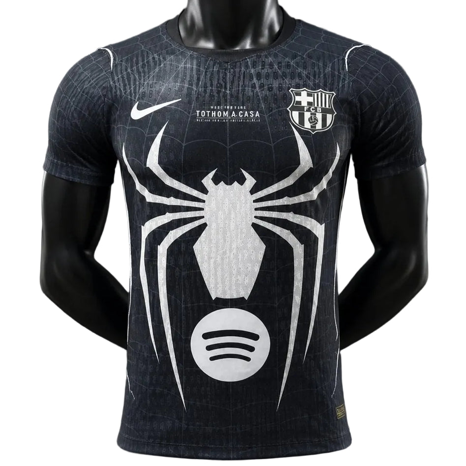 Camisola FC Barcelona x Spider Man 26/27 - Versão Jogador