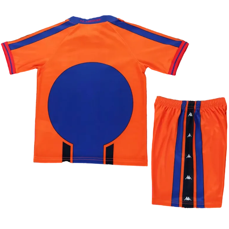 Equipamento Criança Retro FC Barcelona Alternativa 97/98
