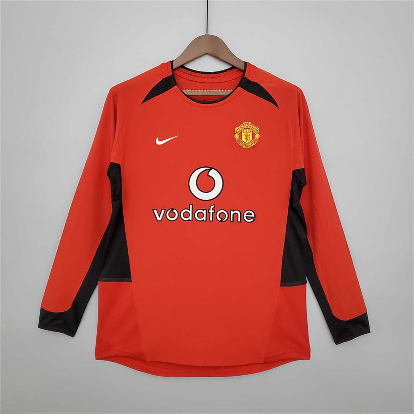 Camisola Retro Manchester United F.C. 02/03 Manga Comprida