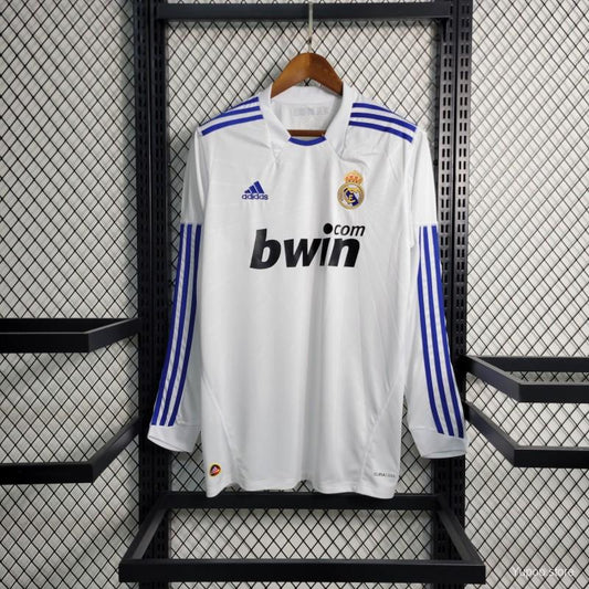 Retro Real Madrid Principal 2010/11 Manga Comprida