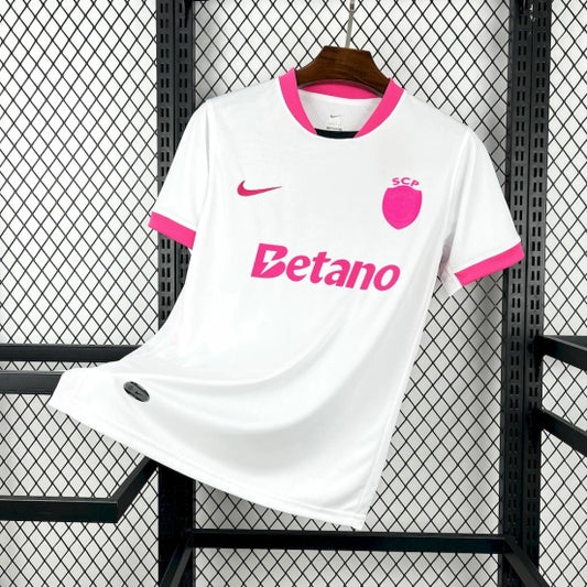 Sporting Camisola Pink October 2025/26