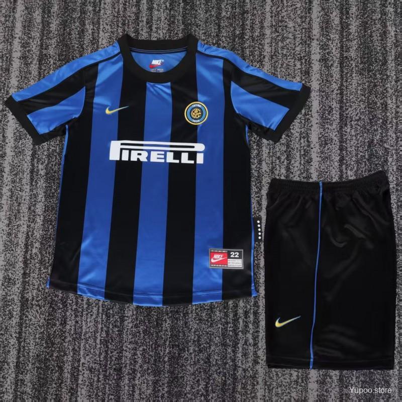 Equipamento Criança Retro Inter de Milão Principal 99/00