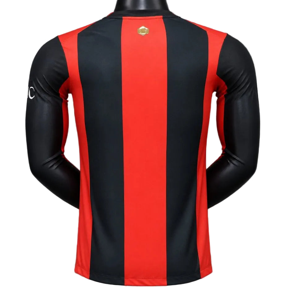 Camisola AC Milan Principal 26/27 Manga Comprida - Versão Jogador