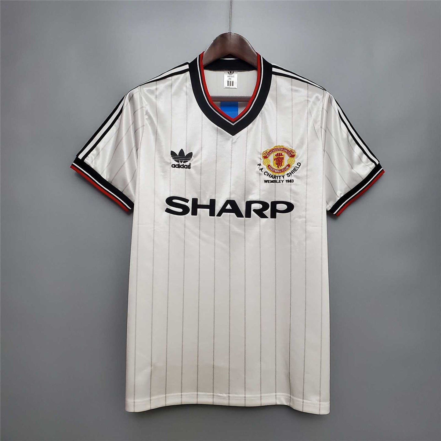 Camisola Retro Manchester United F.C. Alternativa 82/83