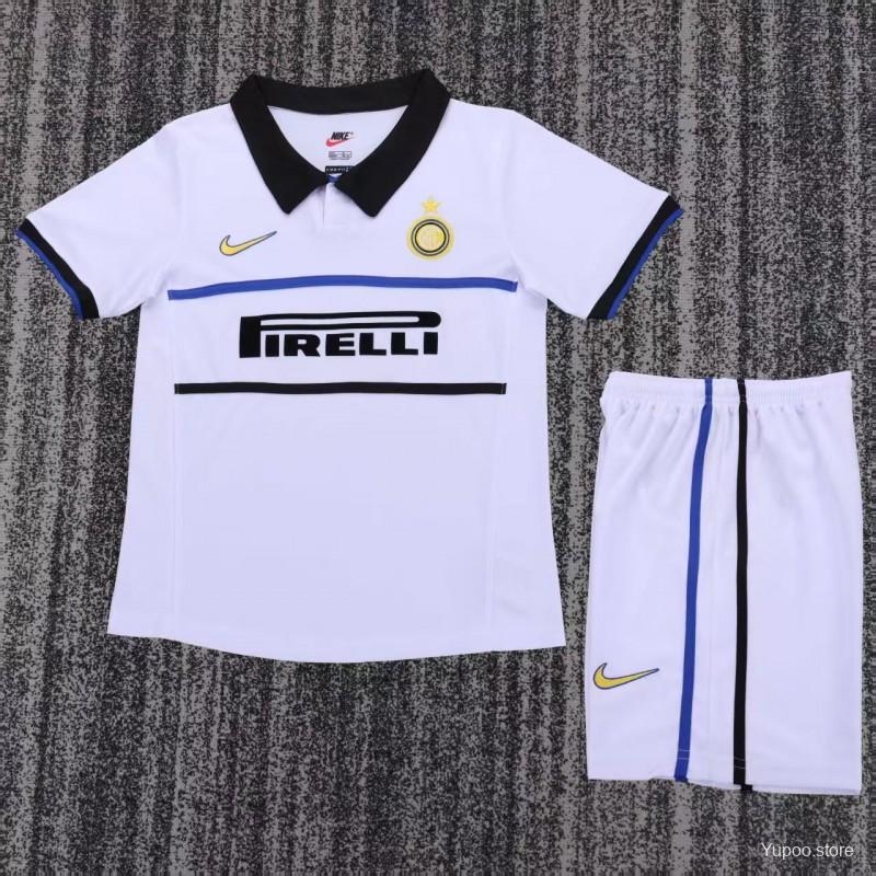 Equipamento Criança Retro Inter de Milão Alternativo 98/99