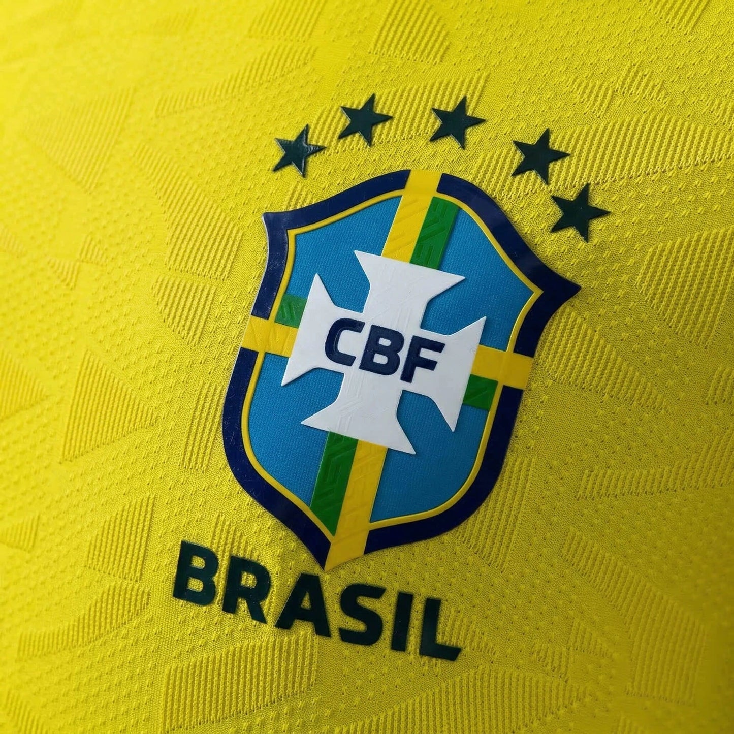 Camisola Brasil Principal 2026 - Versão Jogador Manga Comprida