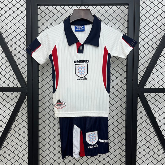 Retro Inglaterra Equipamento Criança Principal 1998