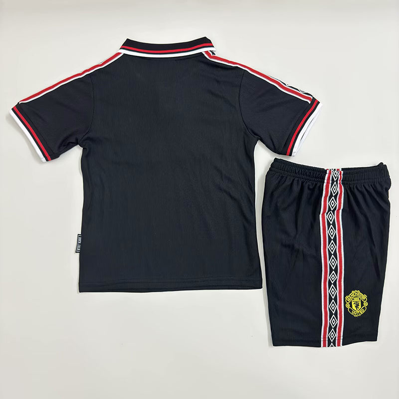 Equipamento Criança Retro Manchester United F.C. Alternativo 98/99
