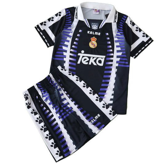 Equipamento Criança Retro Real Madrid CF Terceiro 97/98