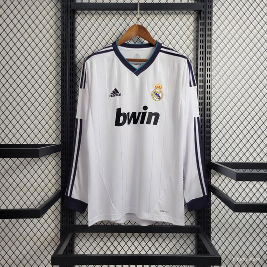 Retro Real Madrid Principal 2012/13 Manga Comprida