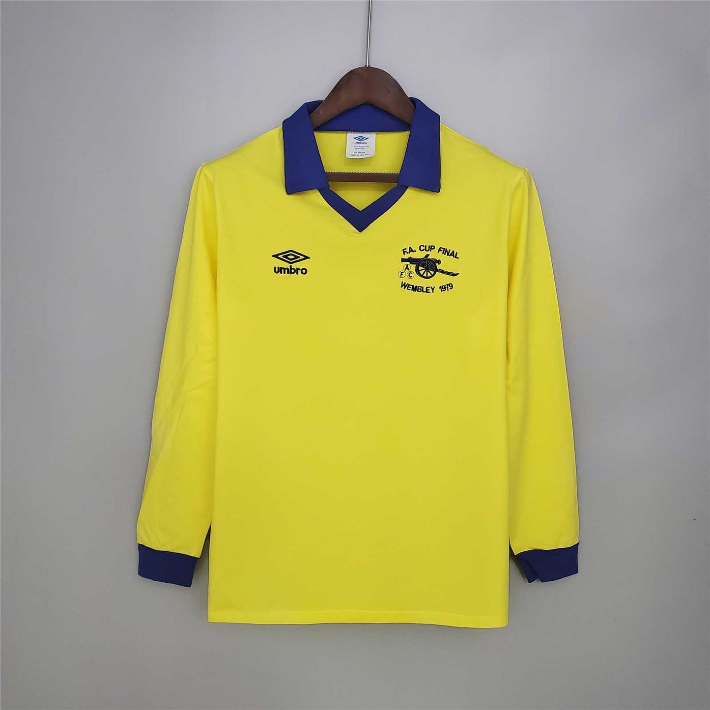 Camisola Retro Arsenal F.C. Alternativa 1979 Manga Comprida