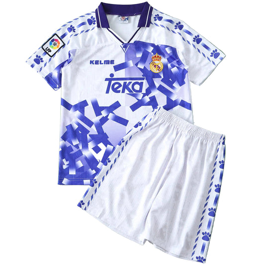 Equipamento Criança Retro Real Madrid CF Terceiro 96/97