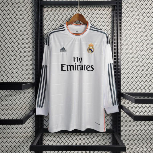 Retro Real Madrid Principal 2013/14 Manga Comprida