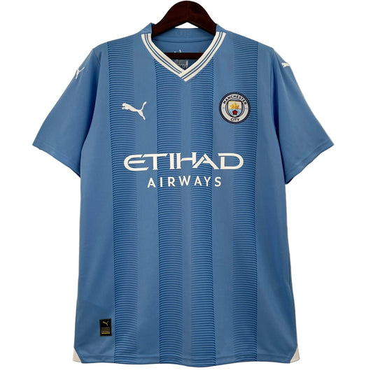 Camisola Retro Manchester City FC Principal 23/24