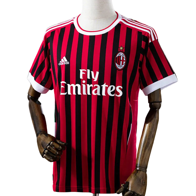 Camisola Retro AC Milan Principal 11/12