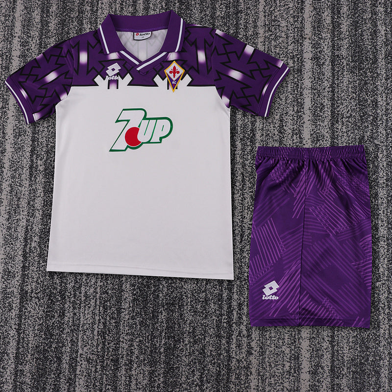Retro Fiorentina Equipamento Criança 1992